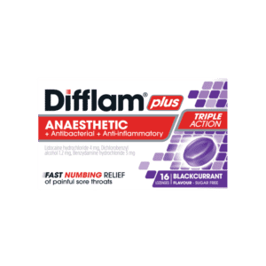 Difflam Plus Anaesthetic Blackcurrant