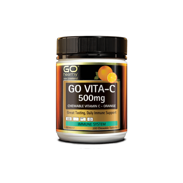 Go Healthy Vita C 500mg Orange 200ctabs