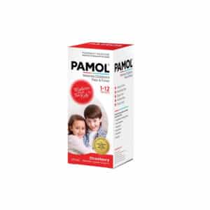 Pamol All Ages Strawberry Colourfree 200ml
